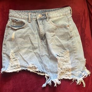 Shein Denim Small Skirt